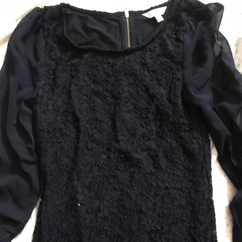 Navy blue dress